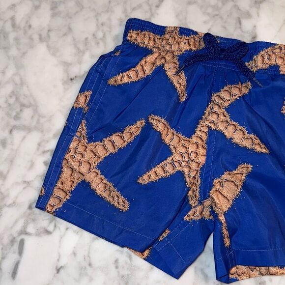 Vilebrequin Starfish Quick Dry Swim Trunks 4Y - Picture 7 of 8
